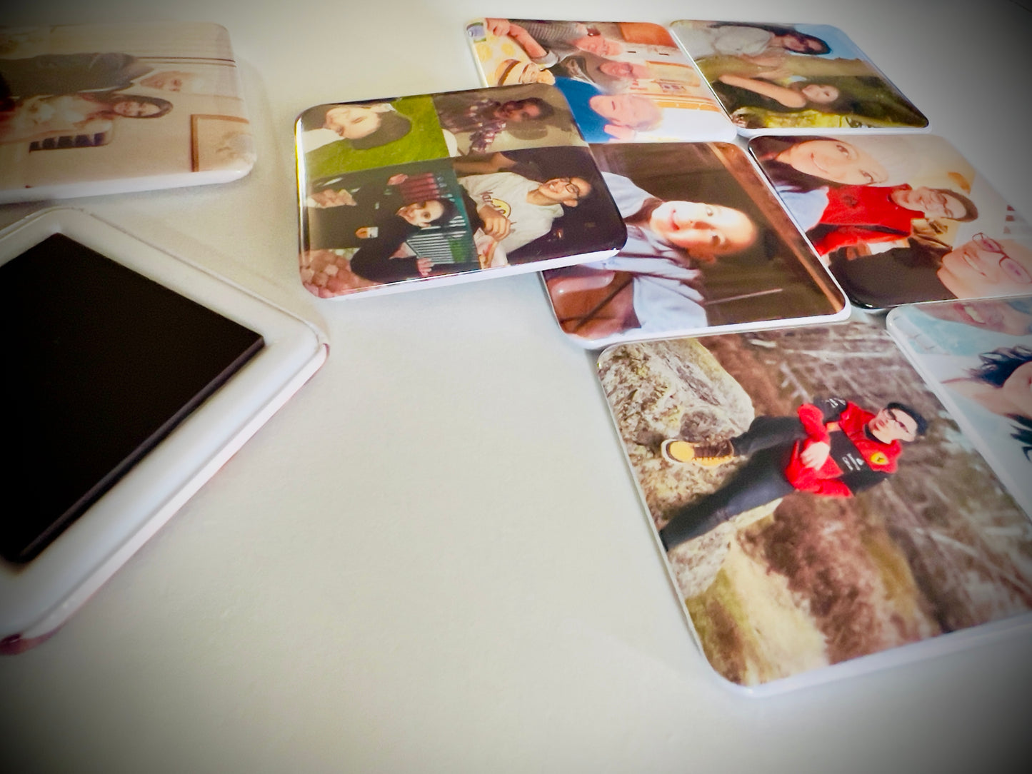 Magneti fotografici personalizzati 50 x 50 mm