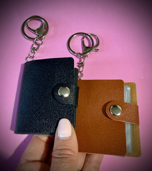 Mini photo album keychain personalised